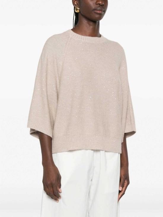 26FW 파비아나 필리피 탑 MAD226F067D2960167 BEIGE - FABIANA FILIPPI