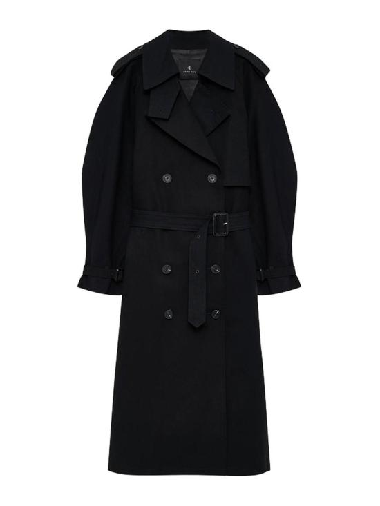 26FW 애니빙 트렌치 코트 A0112442BLK26 BLACK