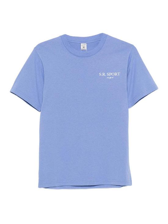 26FW 스포티앤리치 반팔 티셔츠 TO119711304BLSOFTE BLUE