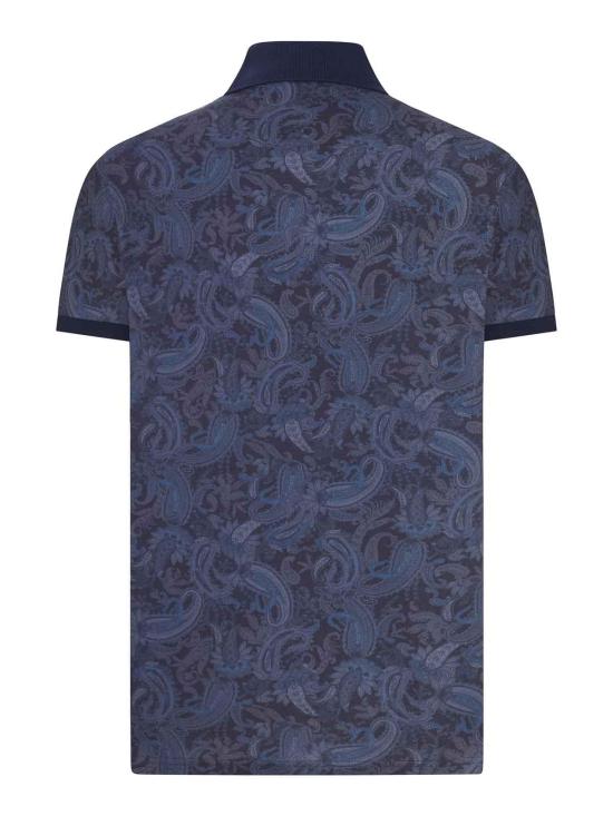 26FW 에트로 폴로 티셔츠 MRMD0004AK14FX0886 BLUE - ETRO