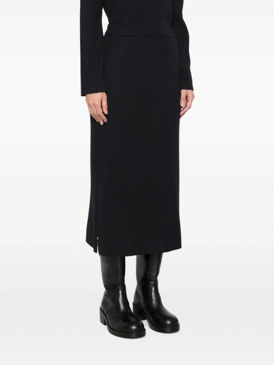 26FW 아페쎄 미디 스커트 WVAXUF06525IAK BLACK - A.P.C.