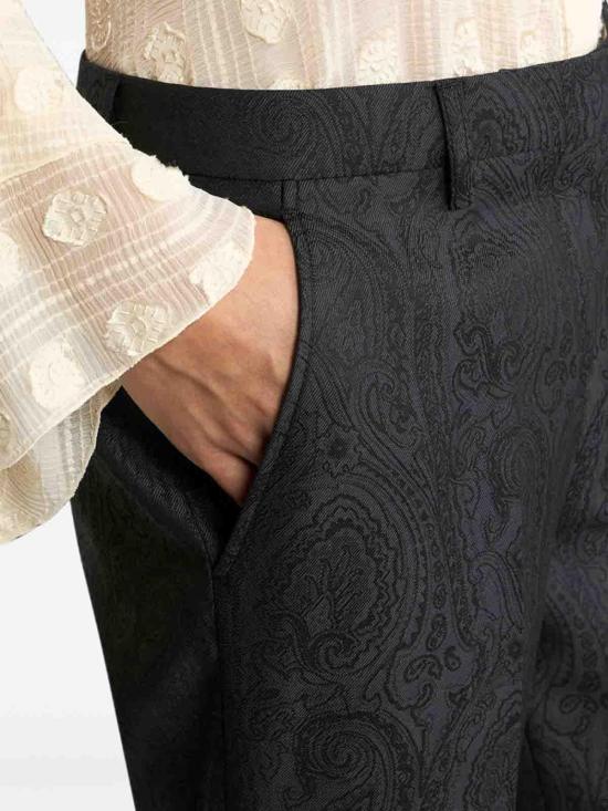 26FW 에트로 팬츠 99TJ218WREA0001N0799 BLACK - ETRO
