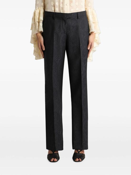 26FW 에트로 팬츠 99TJ218WREA0001N0799 BLACK - ETRO
