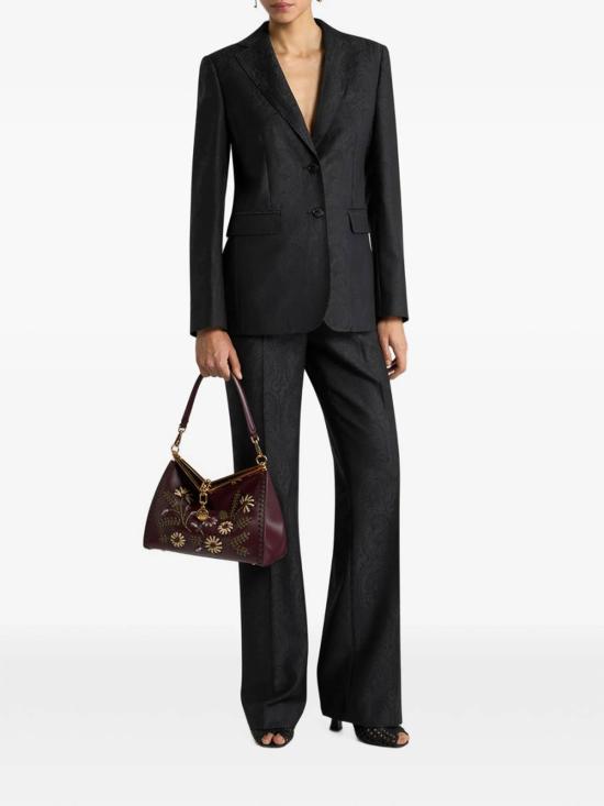 26FW 에트로 팬츠 99TJ218WREA0001N0799 BLACK - ETRO