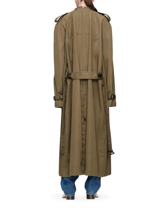 26FW 마르지엘라 트렌치 코트 S51AH0209M35241727 GREEN - MAISON MARGIELA