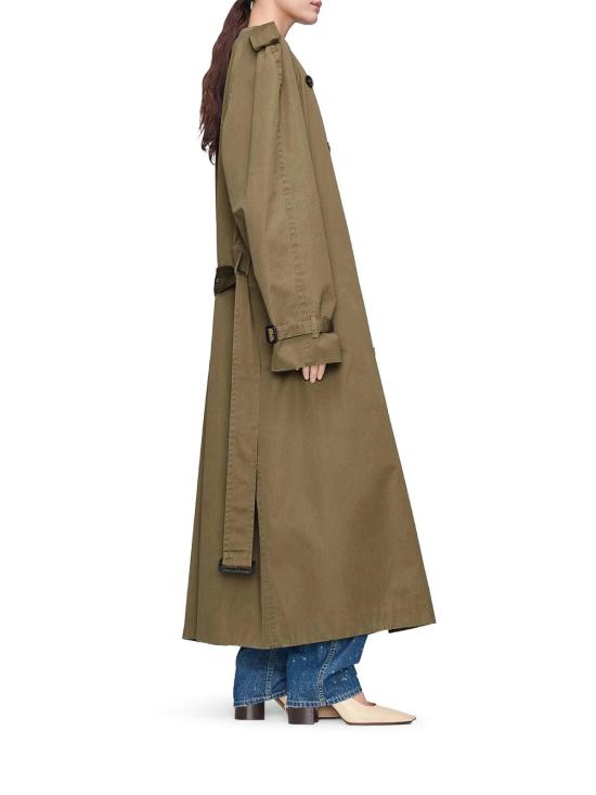 26FW 마르지엘라 트렌치 코트 S51AH0209M35241727 GREEN - MAISON MARGIELA