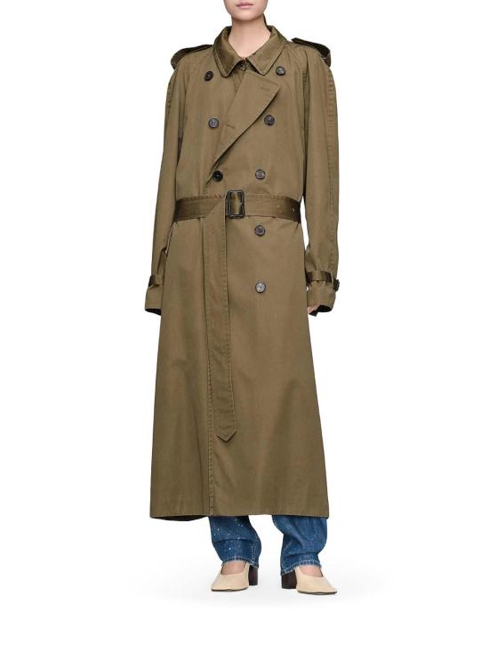 26FW 마르지엘라 트렌치 코트 S51AH0209M35241727 GREEN - MAISON MARGIELA