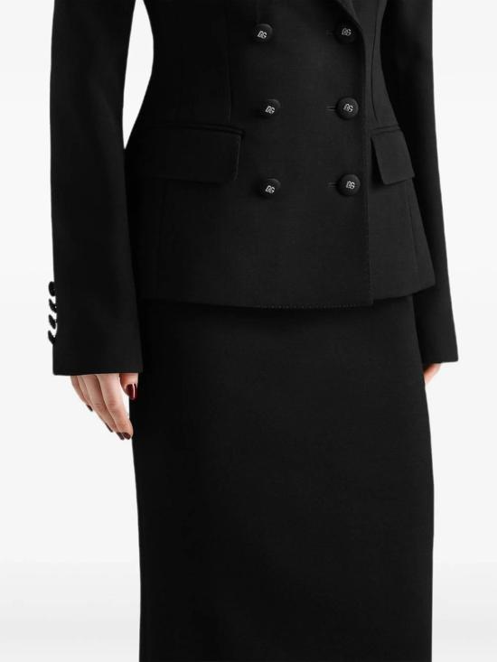 26FW 돌체앤가바나 미디 스커트 F4C4STFU2L8N0000 BLACK - DOLCE & GABBANA
