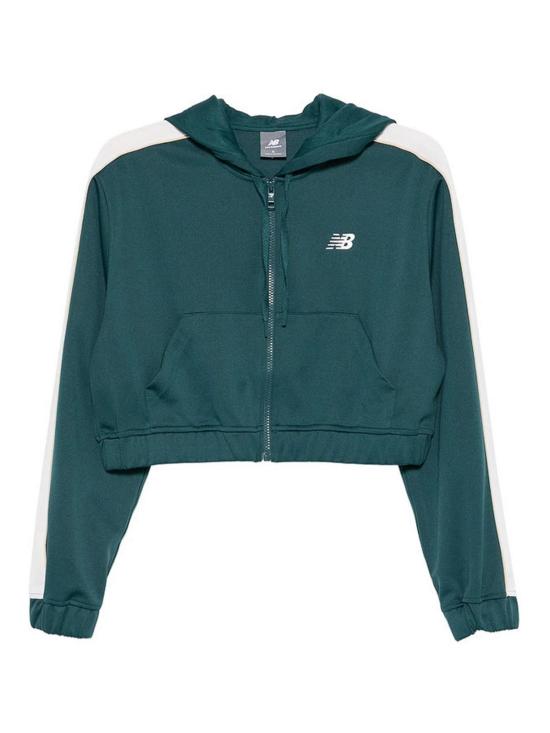 26SS 뉴발란스 후드 티셔츠 WJ61B759AAV GREEN