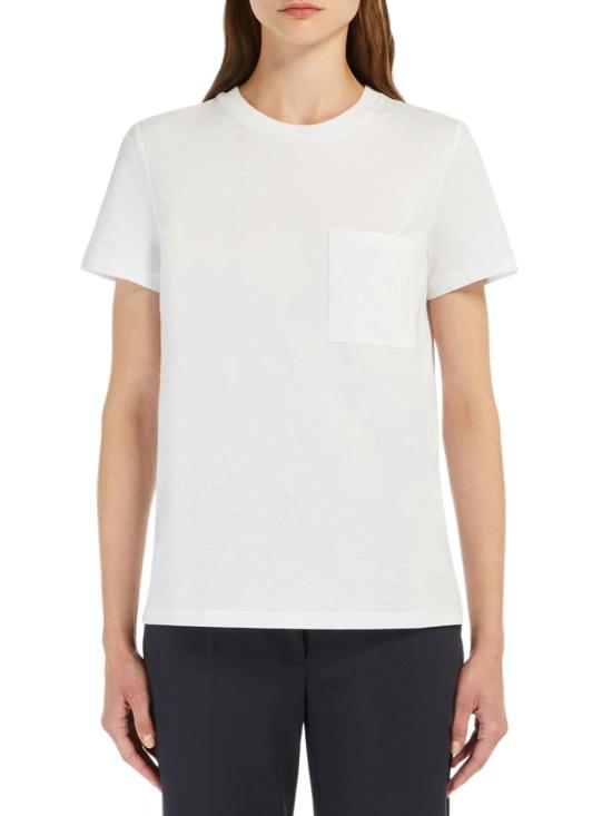26FW 막스마라 반팔 티셔츠 26219460516E15 WHITE - MAX MARA