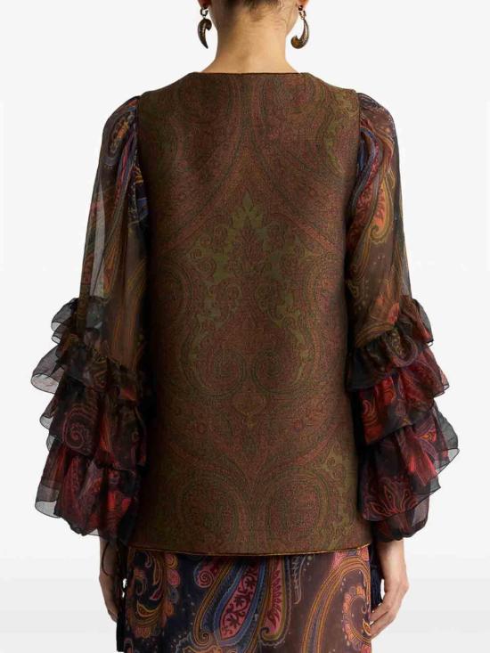 26FW 에트로 베스트 99TJB1BWRDA0014S9890 BROWN - ETRO