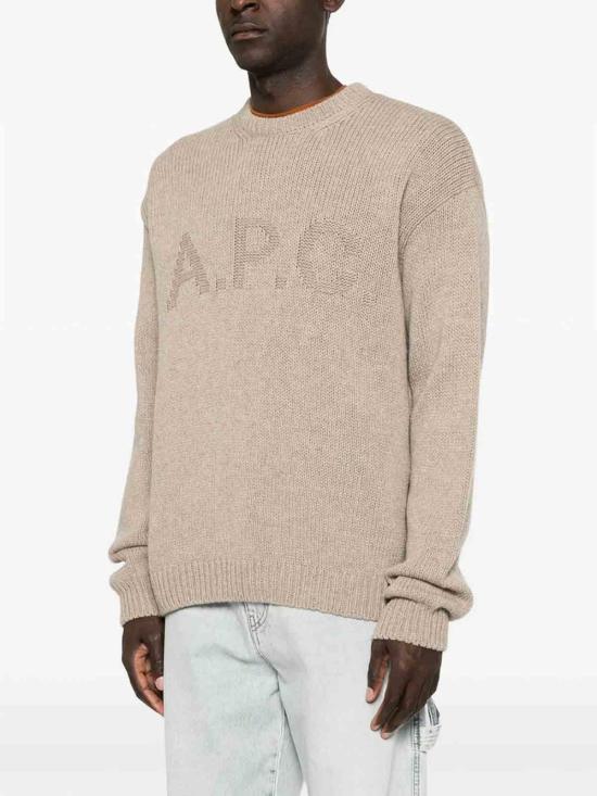 26FW 아페쎄 스웨터 WOATJH23506BAE BEIGE - A.P.C.