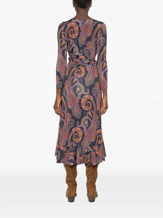 26FW 에트로 미디 스커트 99IAD1JWRHA0641X0885 BLUE - ETRO