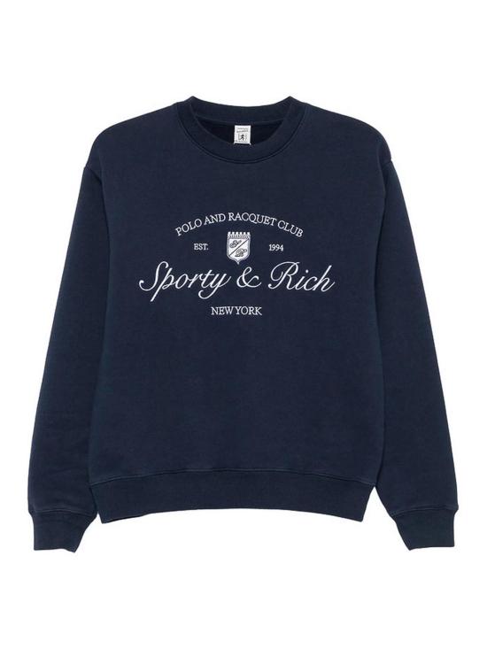 26FW 스포티앤리치 스웨터 ST09875412BLDKNAV BLUE