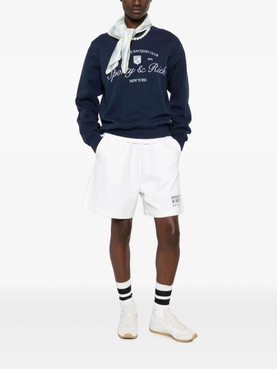 26FW 스포티앤리치 스웨터 ST09875412BLDKNAV BLUE - SPORTY & RICH