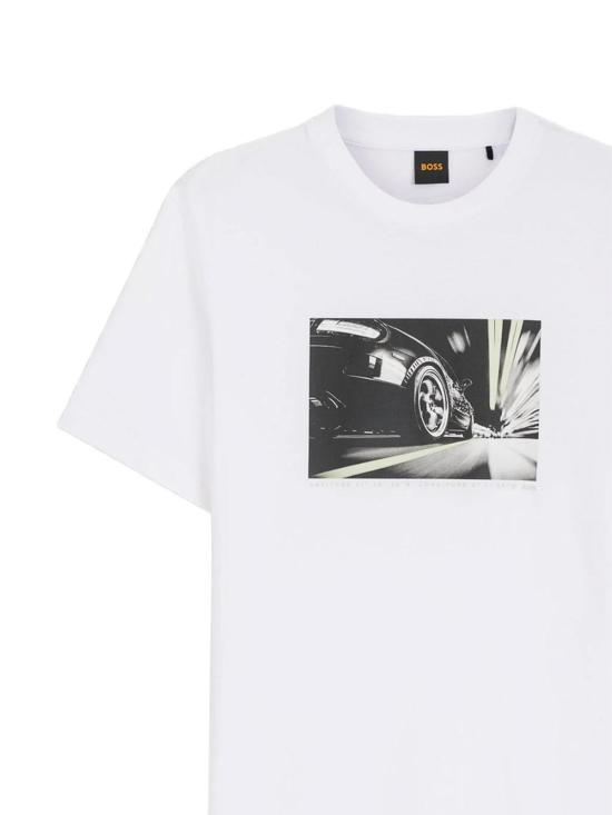 26FW 휴고보스 반팔 티셔츠 50566627100 WHITE - HUGO BOSS
