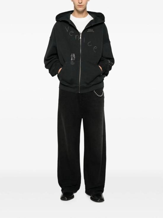 26FW 팜앤젤스 탑 PAMBE001FL0011110 BLACK - PALM ANGELS