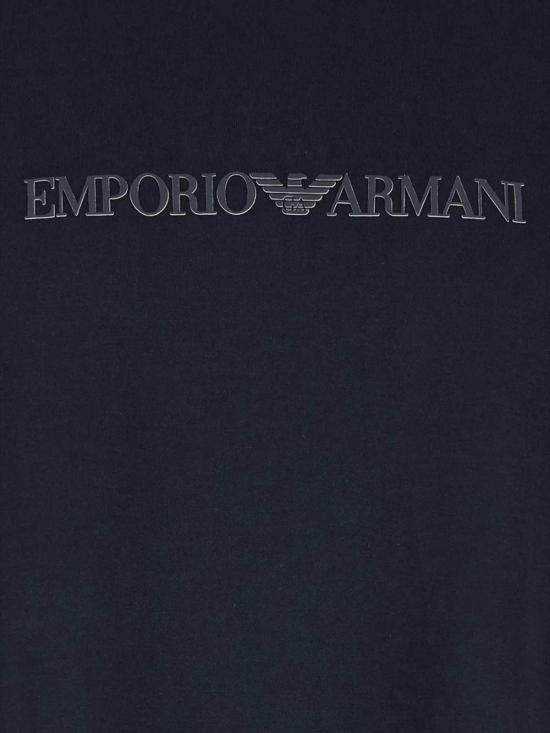 26FW 엠포리오 아르마니 반팔 티셔츠 AF13669EM004583MB563 BLUE - EMPORIO ARMANI