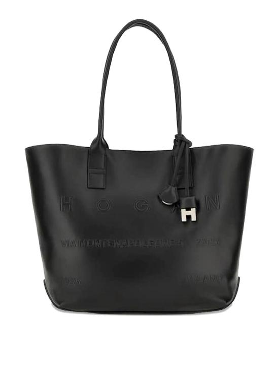 26FW 호간 토트백 KBW01TA3300TZPB999 BLACK