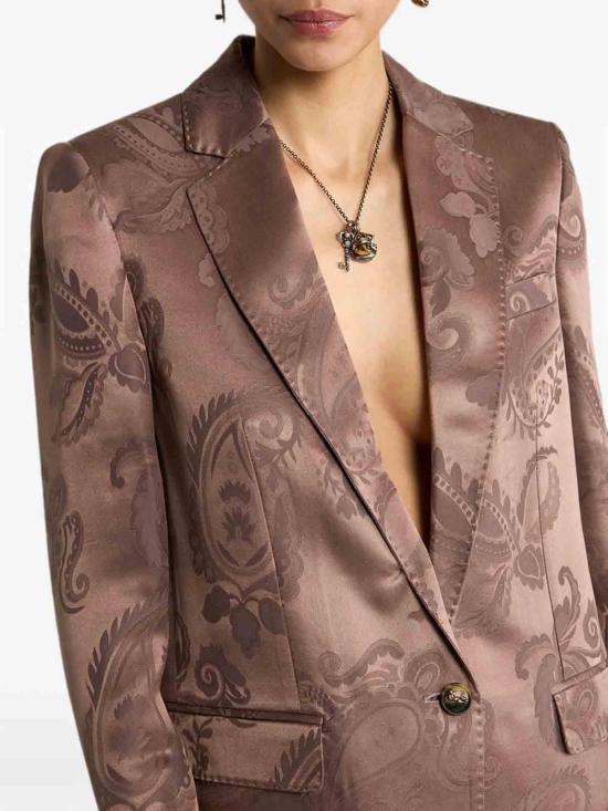 26FW 에트로 수트 자켓 99TJA1AWRCA0042M0428 BROWN - ETRO