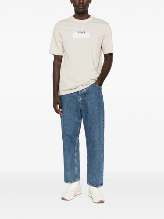 26FW 휴고보스 반팔 티셔츠 50566606271 BEIGE - HUGO BOSS