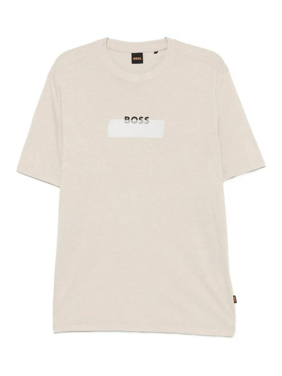 26FW 휴고보스 반팔 티셔츠 50566606271 BEIGE