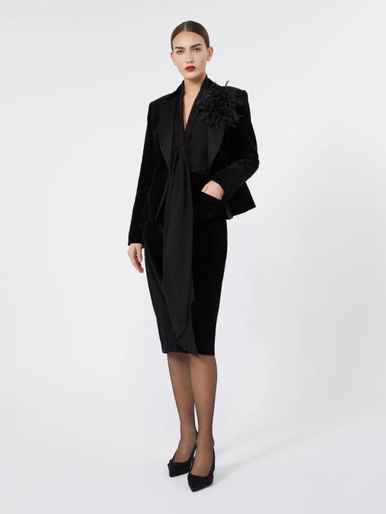 26FW 막스마라 스튜디오 블라우스 2626266014600 001 NERO - MAX MARA STUDIO