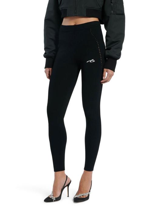 26FW 발렌시아가 테크웨어 비스코스 레깅스 875633T53551000 BLACK - BALENCIAGA