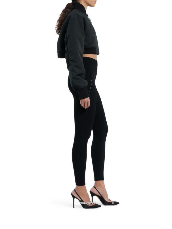 26FW 발렌시아가 테크웨어 비스코스 레깅스 875633T53551000 BLACK - BALENCIAGA