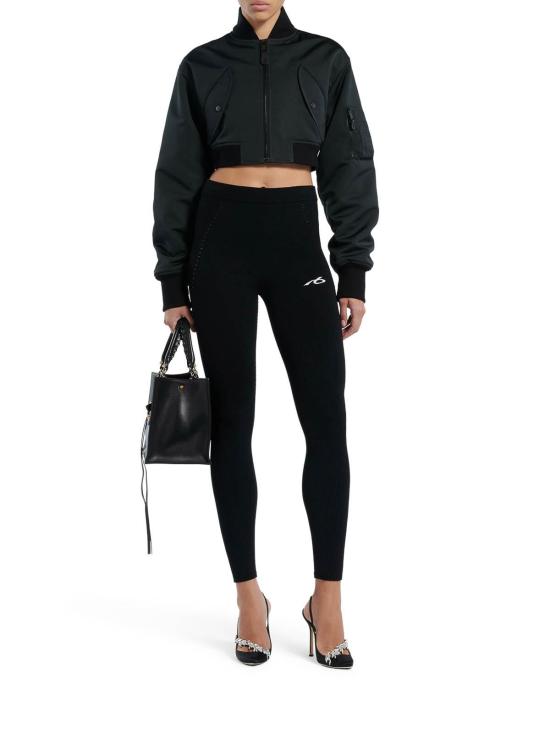 26FW 발렌시아가 테크웨어 비스코스 레깅스 875633T53551000 BLACK - BALENCIAGA