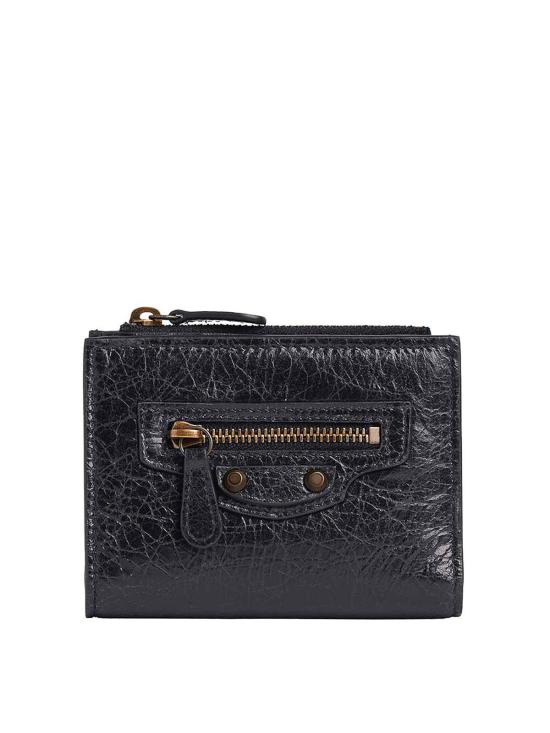 26FW 발렌시아가 르 시티 바이폴드 월렛 8463602ABFY1000 BLACK