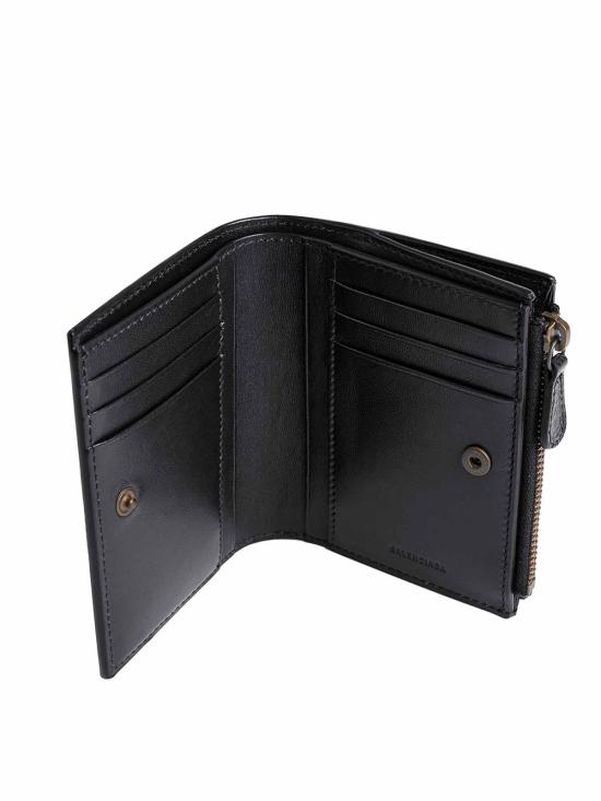 26FW 발렌시아가 르 시티 바이폴드 월렛 8463602ABFY1000 BLACK - BALENCIAGA