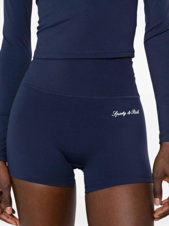 26FW 스포티앤리치 숏팬츠 SH05875326BLDKNAV BLUE - SPORTY & RICH