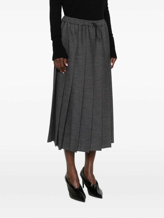 26FW 파비아나 필리피 미디 스커트 GND216F345D985VR2 GREY - FABIANA FILIPPI