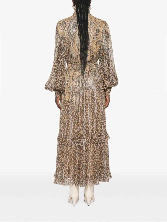 26FW 에트로 원피스 99SPA1BWRHA0658X0823 BROWN - ETRO