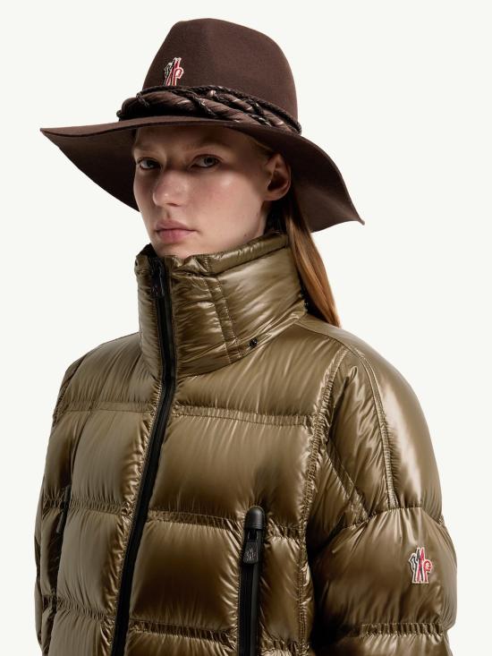 26FW 몽클레어 그레노블 로셀레르 후드 롱 다운 자켓 L20981C000045981E 833 VERDE - MONCLER