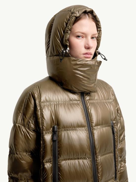 26FW 몽클레어 그레노블 로셀레르 후드 롱 다운 자켓 L20981C000045981E 833 VERDE - MONCLER