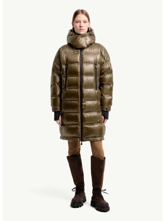 26FW 몽클레어 그레노블 로셀레르 후드 롱 다운 자켓 L20981C000045981E 833 VERDE - MONCLER