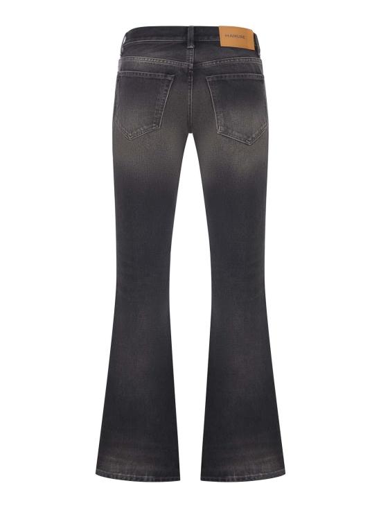26FW 하이쿠레 스트레이트 팬츠 HEM03267DF119L0938 BLACK - HAIKURE