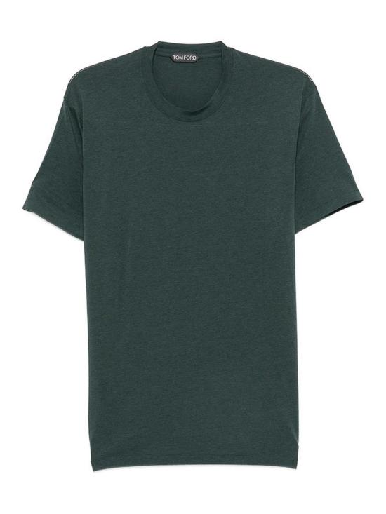 26FW 톰포드 리오셀 코튼 크루넥 티셔츠 JMT012JCS004GBP GREEN
