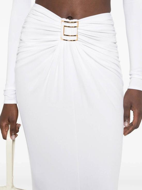 26FW 엘리자베타프랜치 미디 스커트 GO25167E2360 WHITE - ELISABETTA FRANCHI