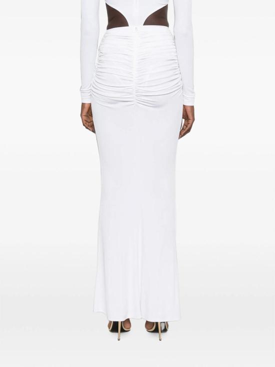26FW 엘리자베타프랜치 미디 스커트 GO25167E2360 WHITE - ELISABETTA FRANCHI
