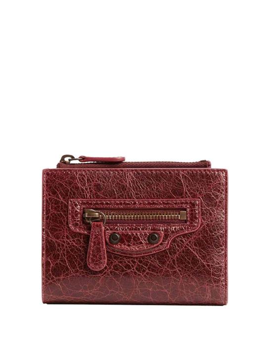 26FW 발렌시아가 르 시티 바이폴드 월렛 8463602ABFY6154 RED