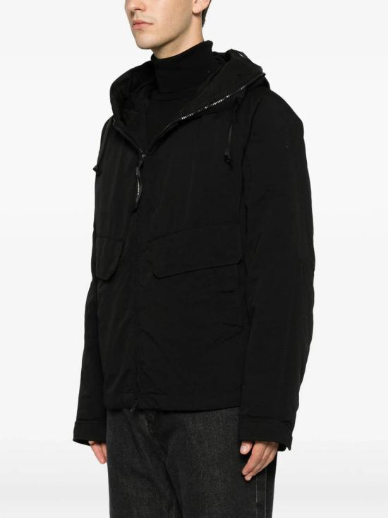 26FW 씨피 컴퍼니 숏패딩 MOW078A110305G999 BLACK - C.P. COMPANY