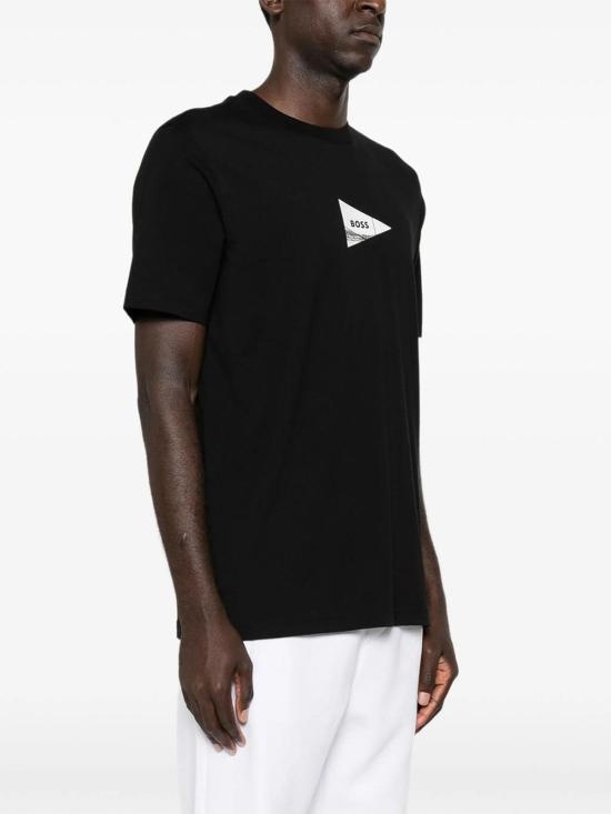 26FW 휴고보스 반팔 티셔츠 50564740001 BLACK - HUGO BOSS