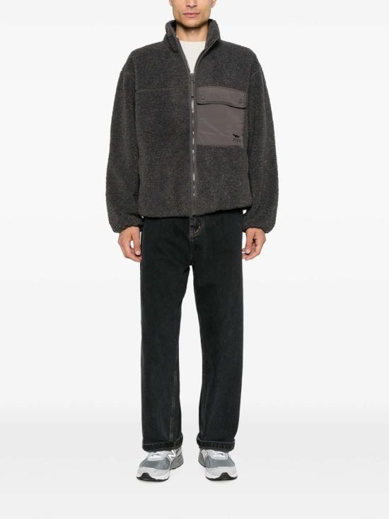 26FW 메종키츠네 자켓 MRMWV11WM2046PAVEM GREY - MAISON KITSUNE