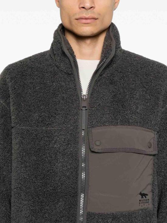 26FW 메종키츠네 자켓 MRMWV11WM2046PAVEM GREY - MAISON KITSUNE