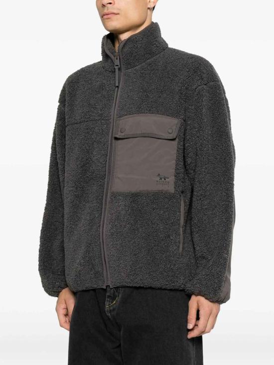26FW 메종키츠네 자켓 MRMWV11WM2046PAVEM GREY - MAISON KITSUNE