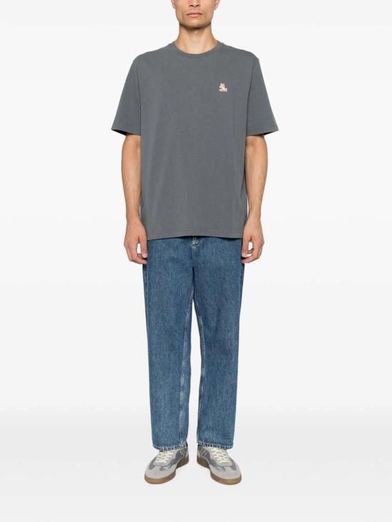 26FW 메종키츠네 반팔 티셔츠 MRMJT37KJ7025STGRE GREY - MAISON KITSUNE