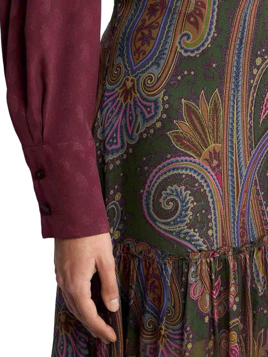 26FW 에트로 롱 스커트 WRFA021699SP11HX0893 GREEN - ETRO